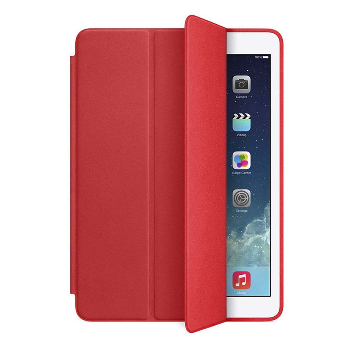 Чехол книжка SMART CASE для APPLE iPad PRO 2018 (11.0"), экокожа, бархат, цвет красный. Чехол книжка SMART CASE для APPLE iPad PRO 2018 (11.0"), экокожа, бархат, цвет красный.