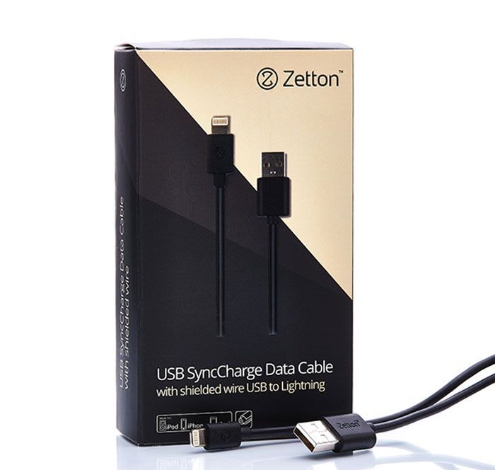 USB кабель передачи данных Zetton усиленный разъем Apple 8 pin (ZTUSB2LWA8). USB кабель передачи данных Zetton усиленный разъем Apple 8 pin (ZTUSB2LWA8).