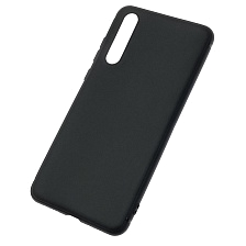 Чехол накладка для HUAWEI P20 Plus, P20 Pro (CLT-L29), силикон, матовый, цвет черный Чехол накладка для HUAWEI P20 Plus, P20 Pro (CLT-L29), силикон, матовый, цвет черный