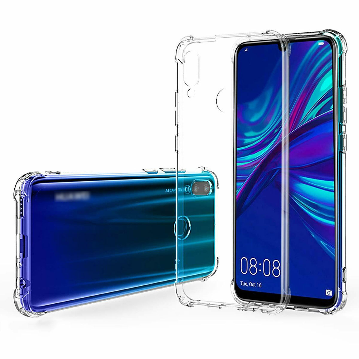 Чехол накладка Atouchbo Anti-Shock Kingkong для HUAWEI P Smart 2019 (POT-LX1), Honor 10 Lite (HRY-LX1), силикон, противоударный, прозрачный.