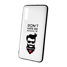 Чехол накладка для SAMSUNG Galaxy A50 (SM-A505), A30s (SM-A307), A50s (SM-A507), силикон, рисунок DON'T HATE MI BECAUSE I'M. Чехол накладка для SAMSUNG Galaxy A50 (SM-A505), A30s (SM-A307), A50s (SM-A507), силикон, рисунок DON'T HATE MI BECAUSE I'M.