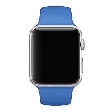 Ремешок для Apple Watch спортивный "Sport", размер 42-44 mm, цвет королевский синий Ремешок для Apple Watch спортивный "Sport", размер 42-44 mm, цвет королевский синий