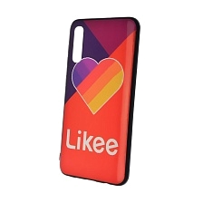 Чехол накладка для SAMSUNG Galaxy A50 (SM-A505), A30s (SM-A307), A50s (SM-A507), силикон, рисунок Likee Red. Чехол накладка для SAMSUNG Galaxy A50 (SM-A505), A30s (SM-A307), A50s (SM-A507), силикон, рисунок Likee Red.