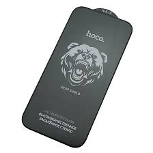 Защитное стекло HOCO A777 для APPLE iPhone 14 Pro, 0.4мм, цвет окантовки черный Защитное стекло HOCO A777 для APPLE iPhone 14 Pro, 0.4мм, цвет окантовки черный