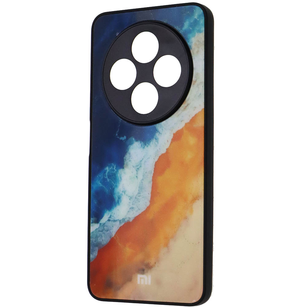 Чехол накладка для XIAOMI Redmi 14C, POCO C75 пластик, силикон, защита камеры, рисунок Океанская волна Чехол накладка для XIAOMI Redmi 14C, POCO C75 пластик, силикон, защита камеры, рисунок Океанская волна