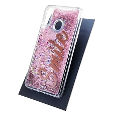 Чехол накладка TransFusion для SAMSUNG Galaxy A20s (SM-A207), силикон, переливашка, рисунок Smile.
