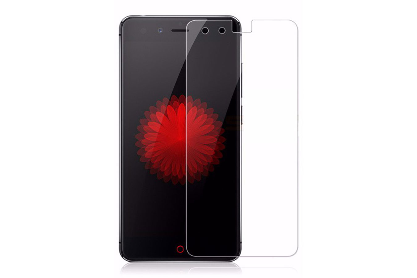 Защитное стекло "Pro Glass" в картонной упаковке для ZTE nubia Z11 max/ 0.2 мм (цвет=глянцевый).