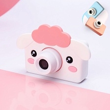 Детский фотоаппарат (игрушка), силиконовый сменный чехол "Овечка".