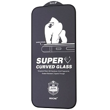 Защитное стекло АНТИШПИОН KINGKONG WTP-092 для APPLE iPhone 16 Pro (6.3"), цвет окантовки черный