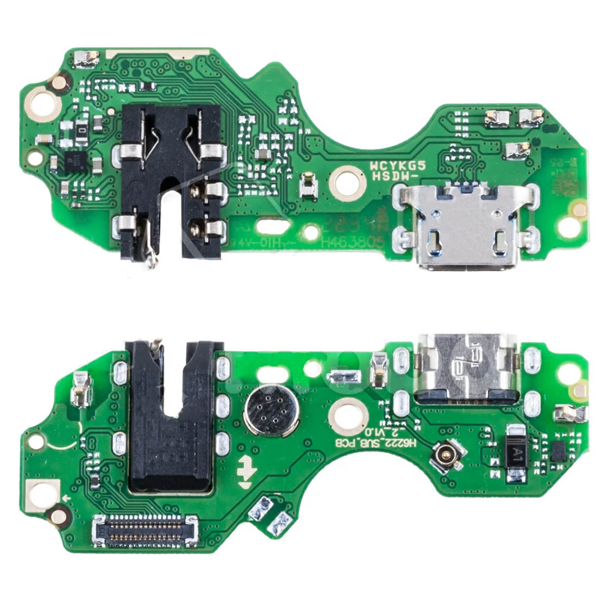 Шлейф, плата на системный разъем, разъем гарнитуры, микрофон для TECNO Spark 8C