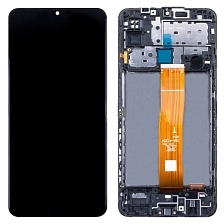 Дисплей в сборе с тачскрином для SAMSUNG Galaxy A02 (SM-A022), M12 (SM-M127F), с рамкой, цвет черный Дисплей в сборе с тачскрином для SAMSUNG Galaxy A02 (SM-A022), M12 (SM-M127F), с рамкой, цвет черный