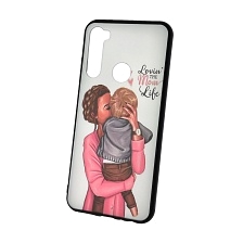 Чехол накладка для XIAOMI Redmi Note 8T, силикон, рисунок LOVIN THE MOM LOVE. Чехол накладка для XIAOMI Redmi Note 8T, силикон, рисунок LOVIN THE MOM LOVE.
