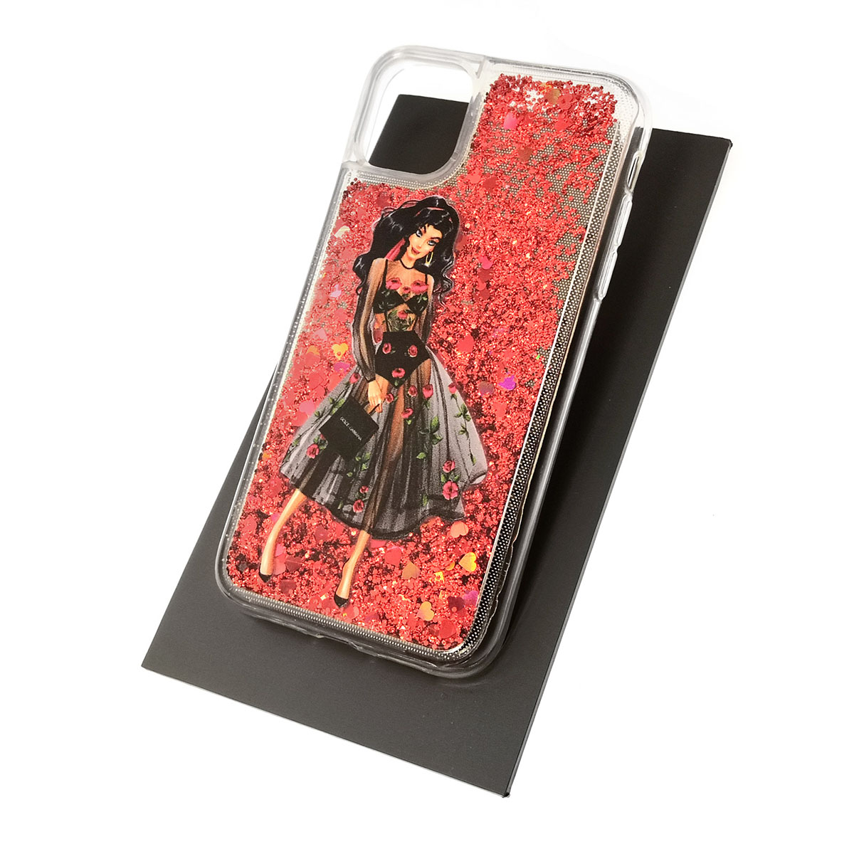 Чехол накладка TransFusion для APPLE iPhone 11, силикон, переливашка, рисунок DG.