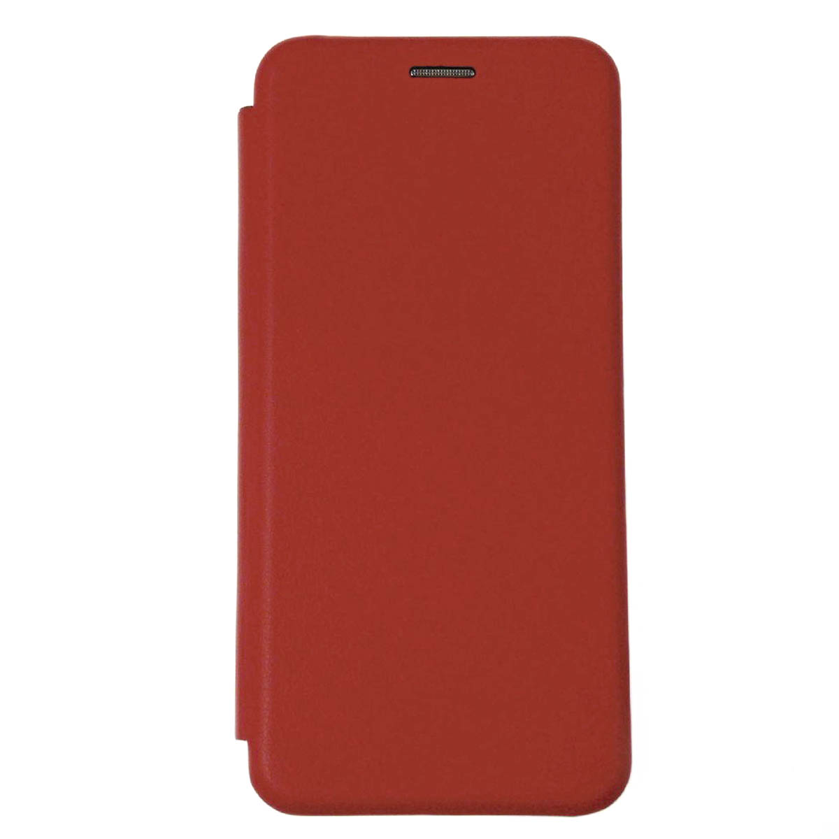 Чехол книжка STYLISH для TECNO Spark 7, экокожа, визитница, цвет красный