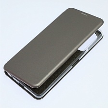 Чехол книжка STYLISH для TECNO Camon 19, Camon 19 Pro, экокожа, визитница, цвет серебристый Чехол книжка STYLISH для TECNO Camon 19, Camon 19 Pro, экокожа, визитница, цвет серебристый