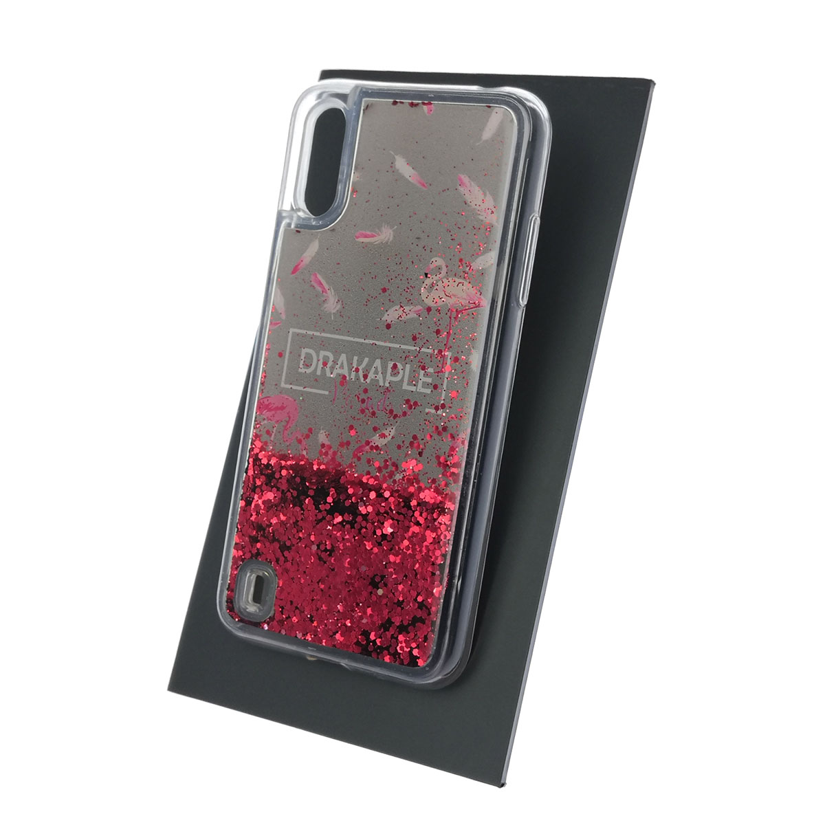 Чехол накладка TransFusion для SAMSUNG Galaxy A01 (SM-A015F), силикон, переливашка, рисунок Drakaple.