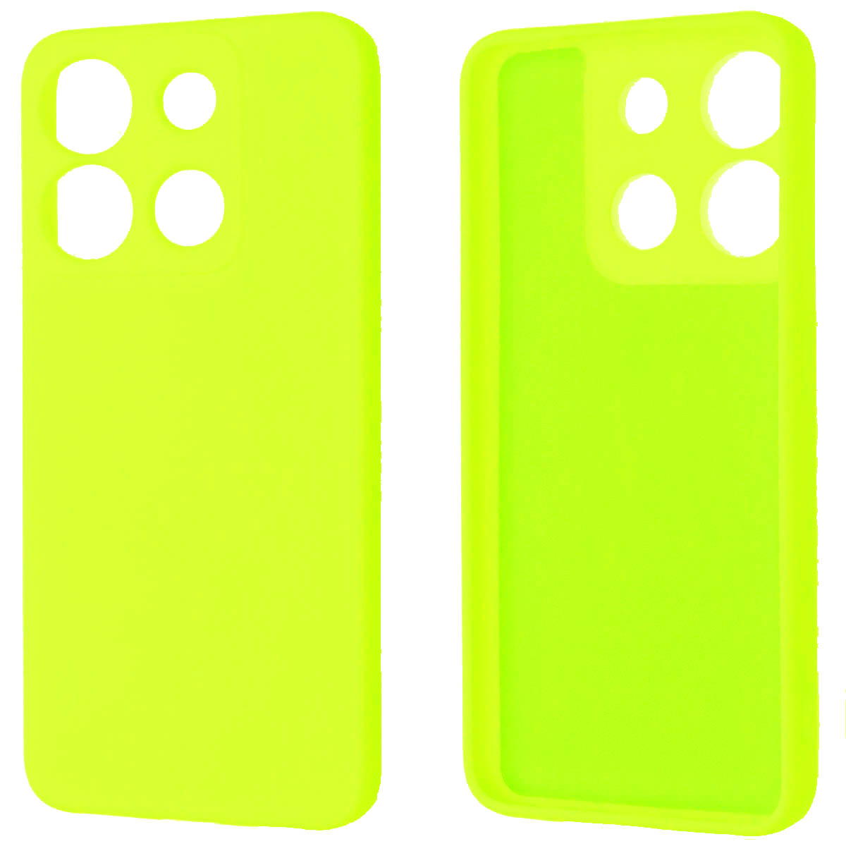 Чехол накладка NANO для INFINIX Smart 7 Plus, защита камеры, силикон, бархат, цвет салатовый