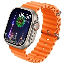 Смарт часы Smart Watch W&O X9 ULTRA 2, 49 мм, NFC, Amoled дисплей, Chat GPT, цвет золотистый Смарт часы Smart Watch W&O X9 ULTRA 2, 49 мм, NFC, Amoled дисплей, Chat GPT, цвет золотистый