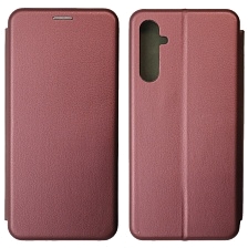 Чехол книжка STYLISH для SAMSUNG Galaxy A05s, экокожа, визитница, цвет бордовый Чехол книжка STYLISH для SAMSUNG Galaxy A05s, экокожа, визитница, цвет бордовый