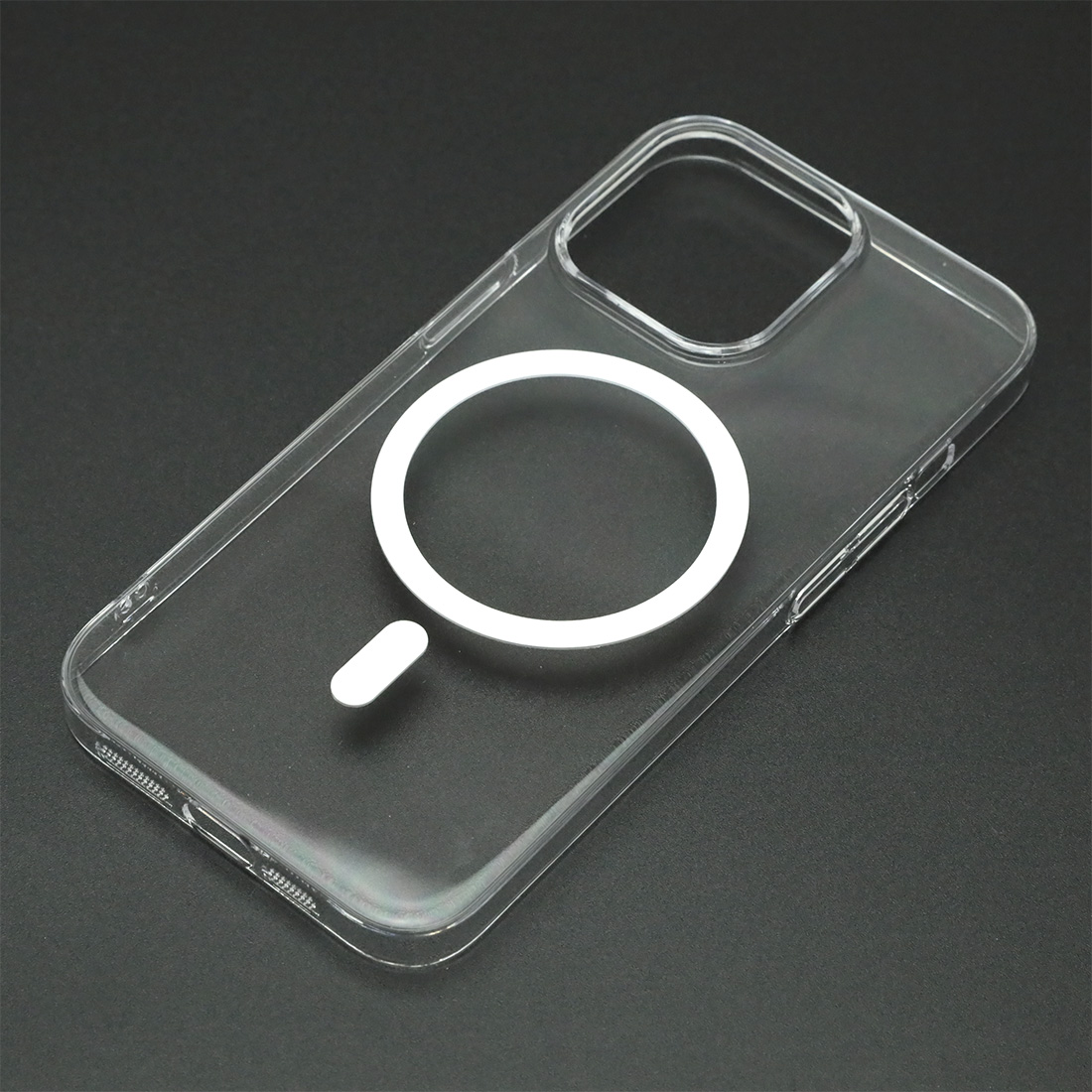 Чехол накладка KWI-NI с поддержкой MagSafe для APPLE iPhone 13 Pro, прозрачный