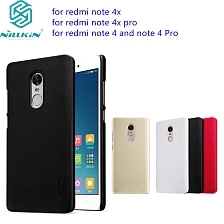 Чехол накладка для XIAOMI REDMI NOTE 4X, пластик, цвет красный.