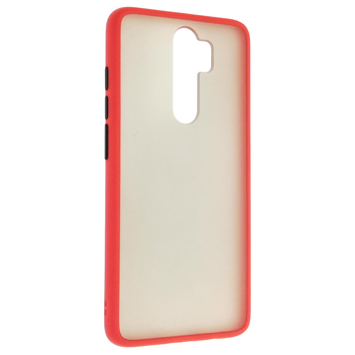 Чехол накладка SKIN SHELL для XIAOMI Redmi Note 8 Pro, силикон, пластик, цвет окантовки красный Чехол накладка SKIN SHELL для XIAOMI Redmi Note 8 Pro, силикон, пластик, цвет окантовки красный