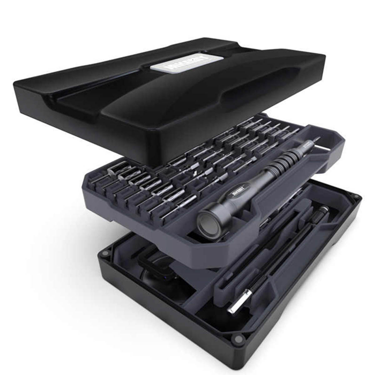 Набор отверток для ремонта электроники JAKEMY JM-8172, цвет черный