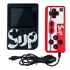 Портативная игровая приставка SUP GAME BOX PLUS 400 игр в 1, с джойстиком, цвет черный Портативная игровая приставка SUP GAME BOX PLUS 400 игр в 1, с джойстиком, цвет черный