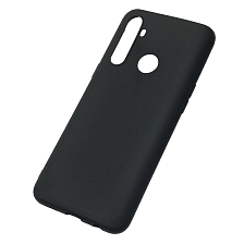 Чехол накладка SOFT TOUCH для Realme C3, силикон, матовый, цвет черный Чехол накладка SOFT TOUCH для Realme C3, силикон, матовый, цвет черный