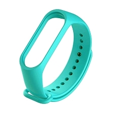 Ремешок на запястье, браслет для XIAOMI Mi Band 3, 4, силикон, цвет зеленый Ремешок на запястье, браслет для XIAOMI Mi Band 3, 4, силикон, цвет зеленый