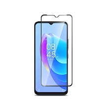 Защитное стекло 9D для TECNO Spark 9 Pro, цвет черный