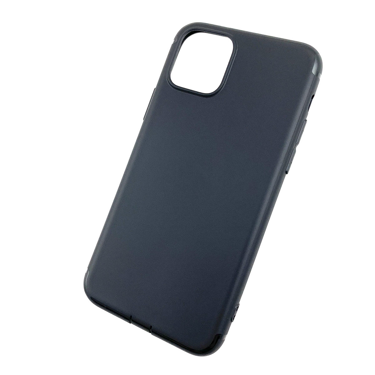 Чехол накладка для APPLE iPhone 11 Pro, силикон, матовый, с вырезом под лого, цвет черный. Чехол накладка для APPLE iPhone 11 Pro, силикон, матовый, с вырезом под лого, цвет черный.
