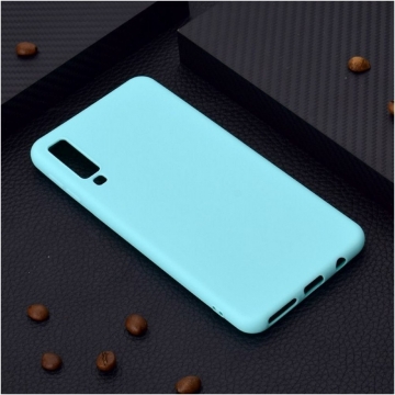 Чехол накладка Soft Touch для SAMSUNG Galaxy A50 (SM-A505), A30s (SM-A307), A50s (SM-A507), силикон, цвет бирюзовый. Чехол накладка Soft Touch для SAMSUNG Galaxy A50 (SM-A505), A30s (SM-A307), A50s (SM-A507), силикон, цвет бирюзовый.