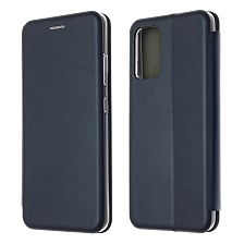 Чехол книжка STYLISH для SAMSUNG Galaxy A32 4G (SM-A325F), экокожа, визитница, цвет темно синий Чехол книжка STYLISH для SAMSUNG Galaxy A32 4G (SM-A325F), экокожа, визитница, цвет темно синий
