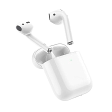 Гарнитура (наушники с микрофоном) беспроводная, HOCO EW02 Plus, TWS, Bluetooth 5.1, цвет белый Гарнитура (наушники с микрофоном) беспроводная, HOCO EW02 Plus, TWS, Bluetooth 5.1, цвет белый
