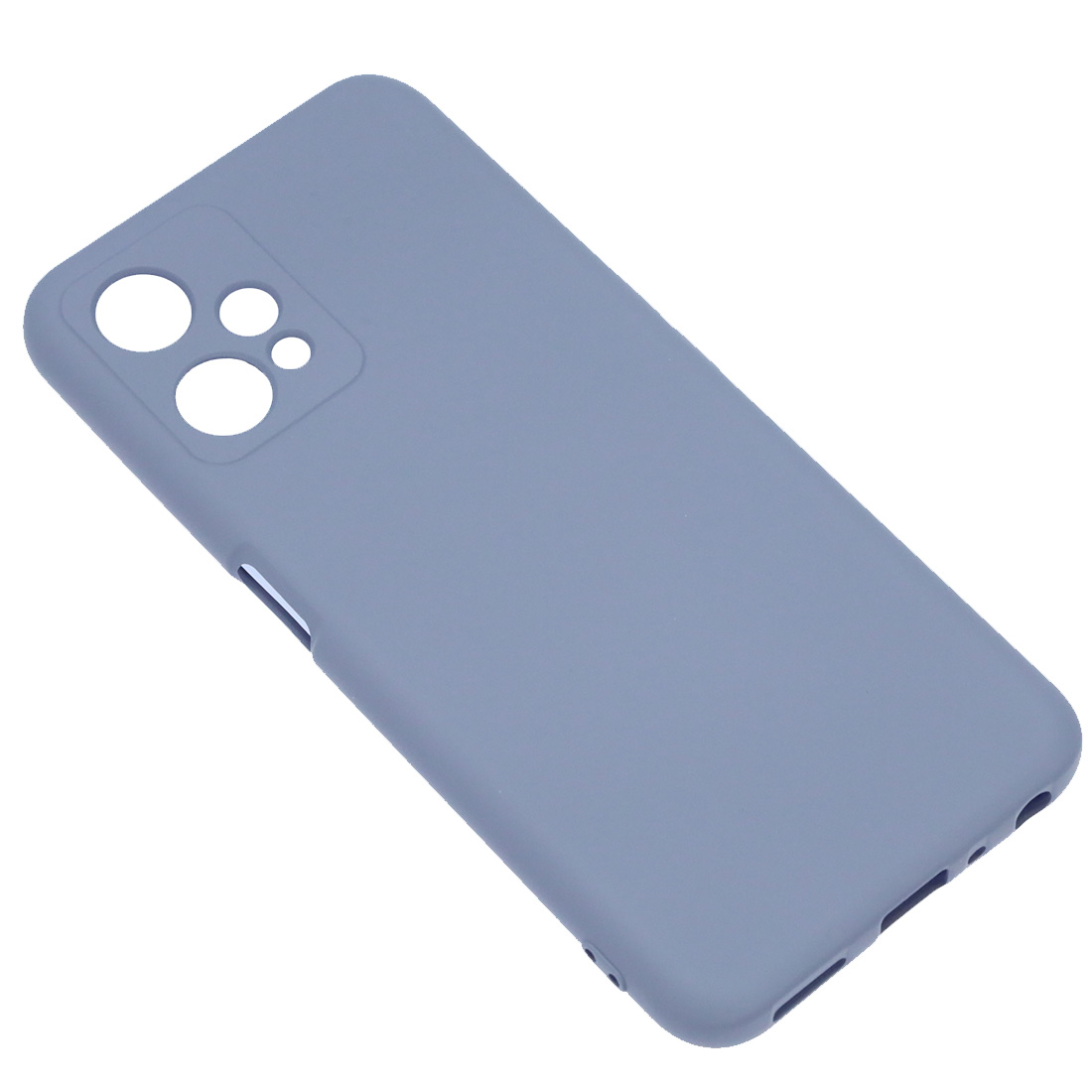 Чехол накладка NANO для Realme 9 5G, Realme 9 Pro 5G, силикон, бархат, цвет космический серый Чехол накладка NANO для Realme 9 5G, Realme 9 Pro 5G, силикон, бархат, цвет космический серый