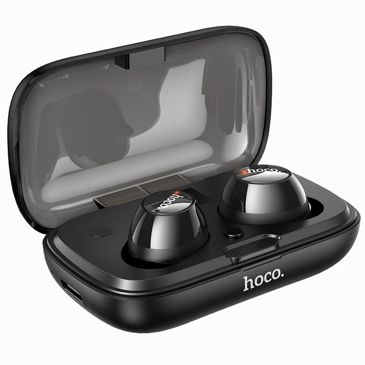 Гарнитура (наушники с микрофоном) беспроводная, HOCO ES52 Delight, цвет черный (распродажа -50%)