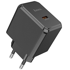 СЗУ (Сетевое зарядное устройство) HOCO CS15A, 30W, 1 USB Type C, PD30W, цвет черный СЗУ (Сетевое зарядное устройство) HOCO CS15A, 30W, 1 USB Type C, PD30W, цвет черный