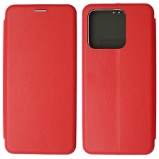 Чехол книжка STYLISH для XIAOMI Redmi 9C, Redmi 10A, экокожа, визитница, цвет красный Чехол книжка STYLISH для XIAOMI Redmi 9C, Redmi 10A, экокожа, визитница, цвет красный