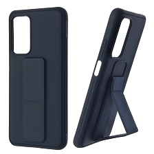 Чехол накладка L NANO для XIAOMI Mi 10T, Mi 10T Pro, силикон, держатель, цвет темно синий Чехол накладка L NANO для XIAOMI Mi 10T, Mi 10T Pro, силикон, держатель, цвет темно синий