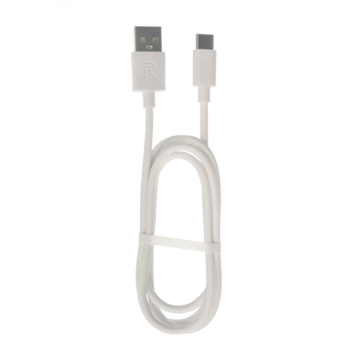 Кабель REALM USB Type C, 2A, длина 1 метр, цвет белый