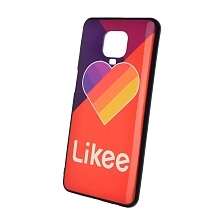 Чехол накладка для XIAOMI Redmi Note 9 Pro, Redmi Note 9S, силикон, рисунок Likee Red. Чехол накладка для XIAOMI Redmi Note 9 Pro, Redmi Note 9S, силикон, рисунок Likee Red.