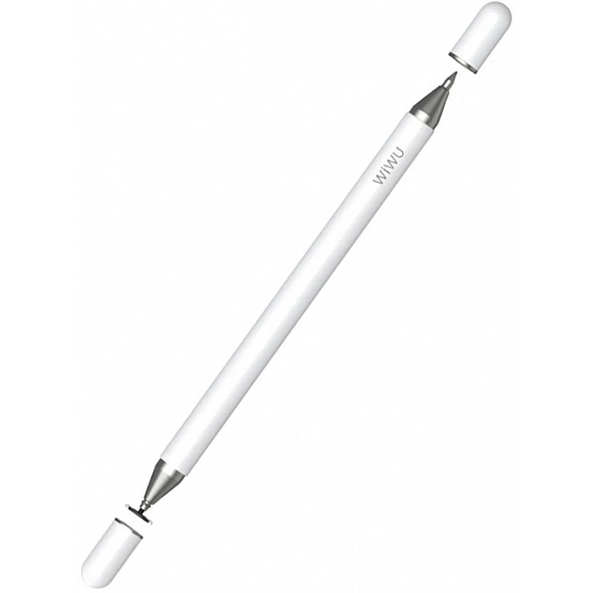 Стилус WIWU Pecil One 2 in 1 (пассивный), цвет белый Стилус WIWU Pecil One 2 in 1 (пассивный), цвет белый