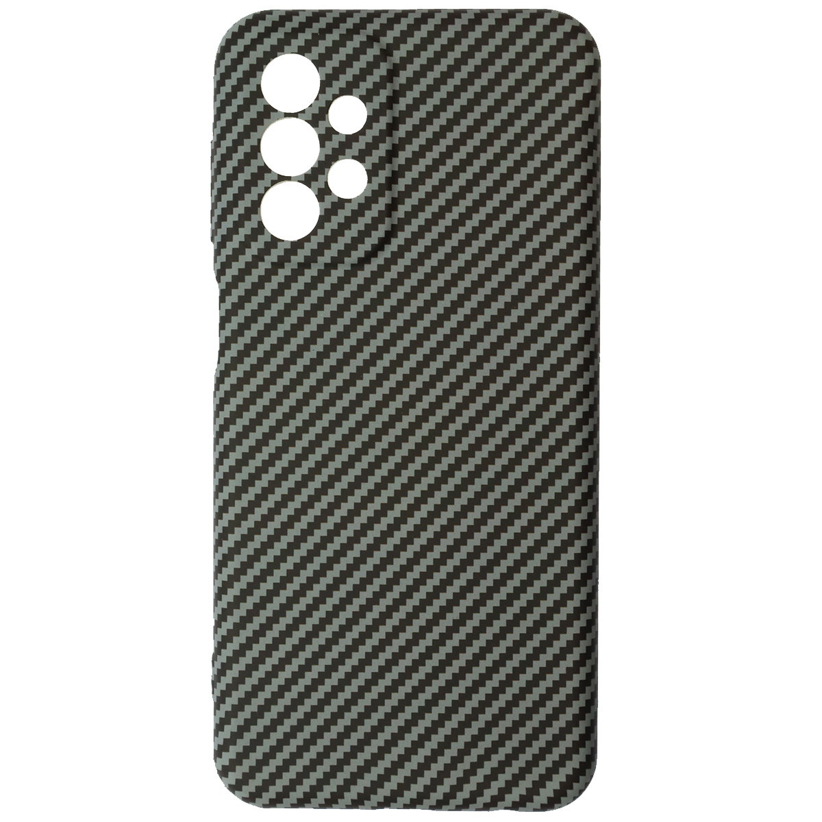 Чехол накладка KING для SAMSUNG Galaxy A23, силикон, карбон, бархат, цвет серый Чехол накладка KING для SAMSUNG Galaxy A23, силикон, карбон, бархат, цвет серый