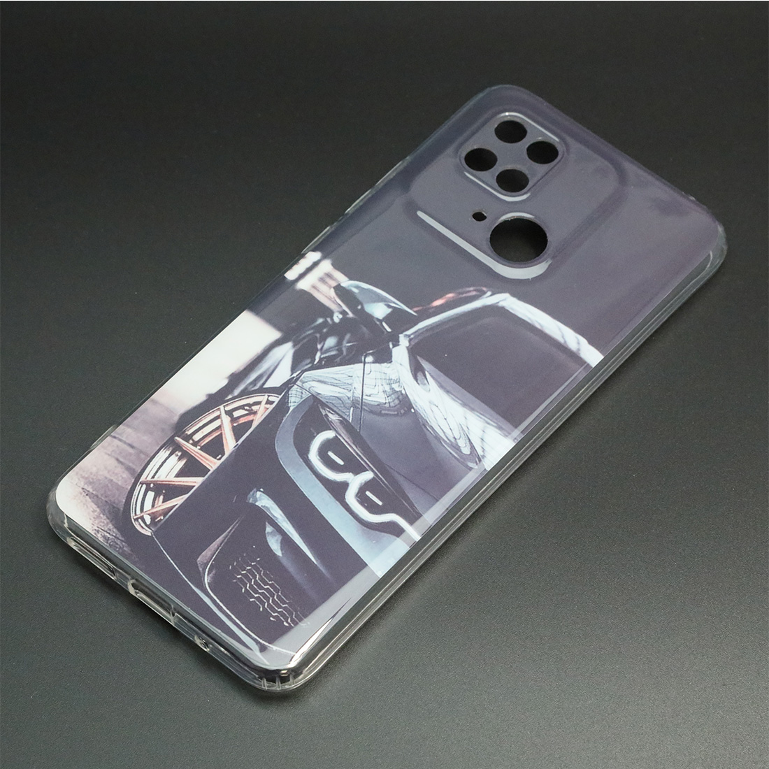 Чехол накладка для XIAOMI Redmi 10C, POCO C40, силикон, глянцевый, рисунок БМВ