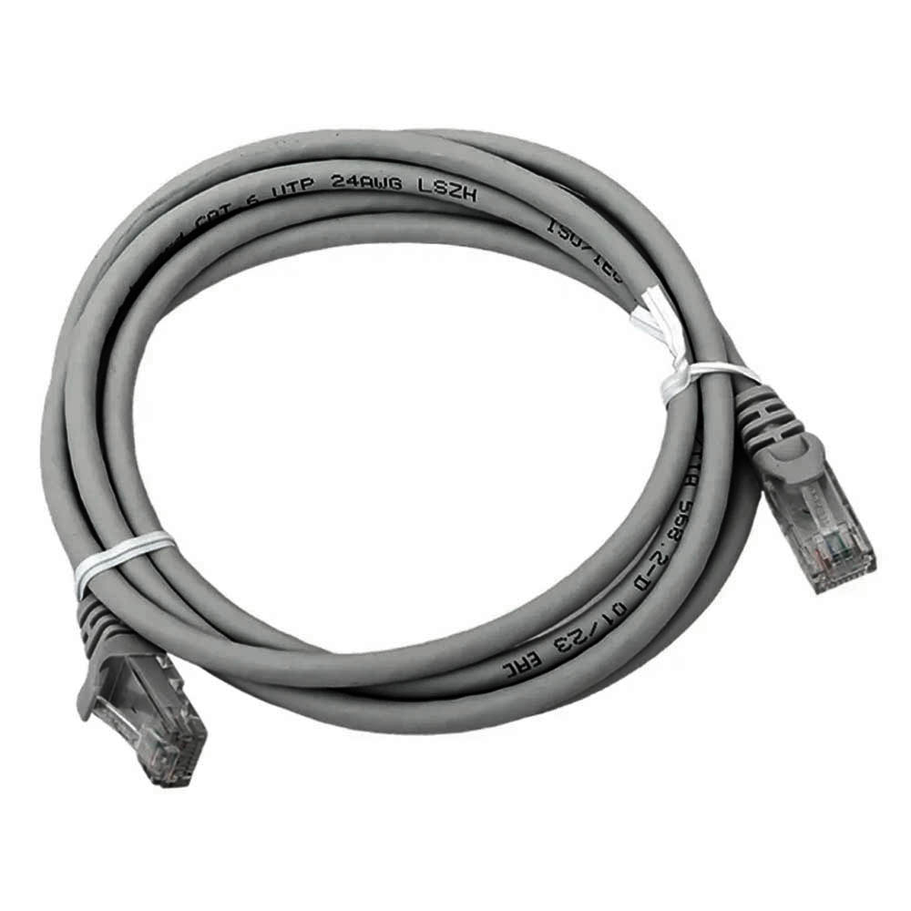 Патч-корд UTP 5e кат., сетевой кабель для интернета, длина 0,75 метра (PATCH-CORD RJ-45 0.75 M), цвет темно серый