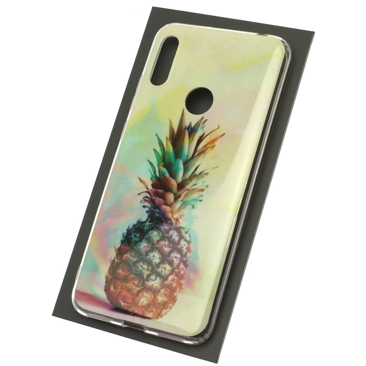 Чехол накладка для HUAWEI Honor 8A, Y6 2019, силикон, рисунок Ананас Чехол накладка для HUAWEI Honor 8A, Y6 2019, силикон, рисунок Ананас