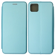 Чехол книжка STYLISH для SAMSUNG Galaxy A22S (SM-A226F), экокожа, визитница, цвет голубой Чехол книжка STYLISH для SAMSUNG Galaxy A22S (SM-A226F), экокожа, визитница, цвет голубой