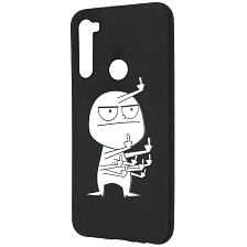 Чехол накладка imcase для XIAOMI Redmi Note 8T, силикон, рисунок Человечек Чехол накладка imcase для XIAOMI Redmi Note 8T, силикон, рисунок Человечек