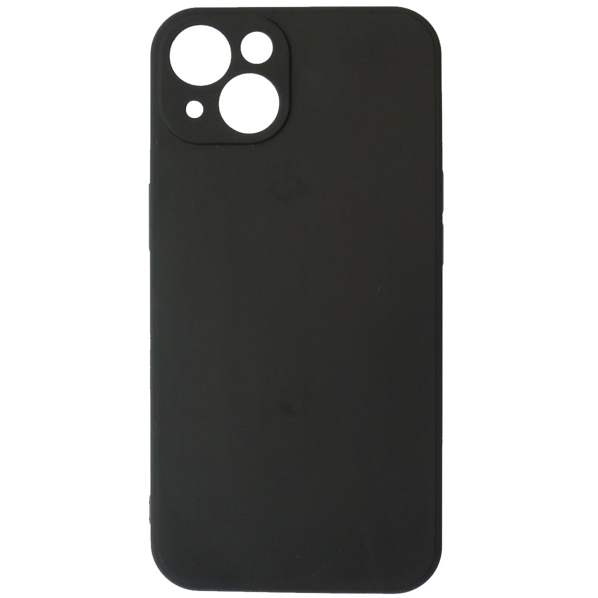 Чехол накладка для APPLE iPhone 14 (6.1"), силикон, защита камеры, цвет черный